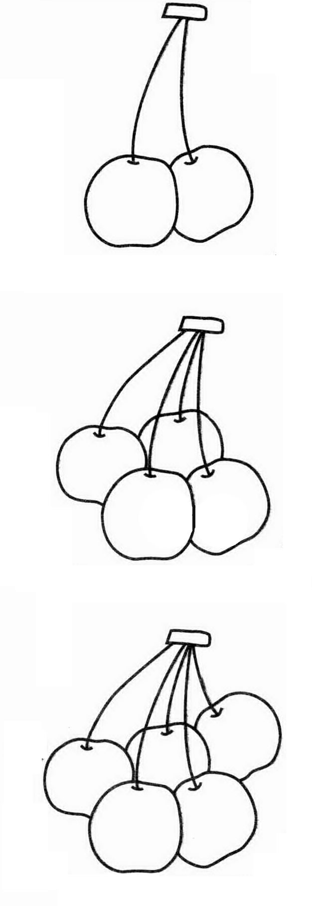 樱桃简笔画图片素材大全