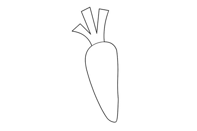 胡萝卜简笔画