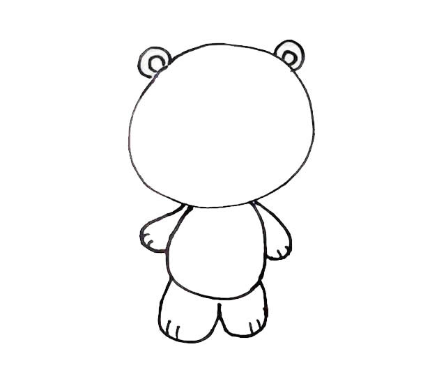 可爱又简单的小狮子简笔画