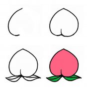 一大波水果简笔画的画法步骤图大全