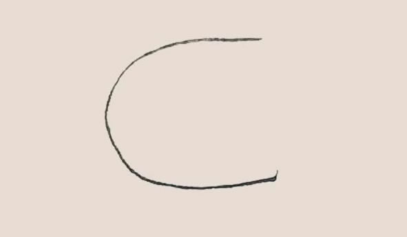 U形马蹄形磁铁简笔画