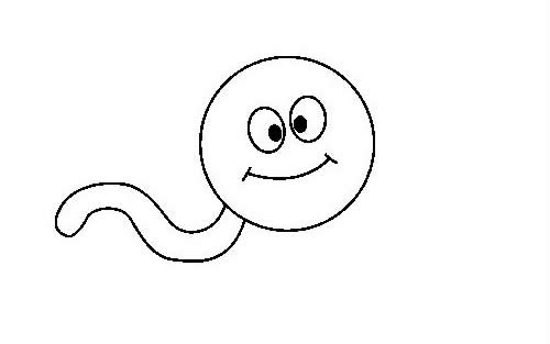 章鱼简笔画步骤图