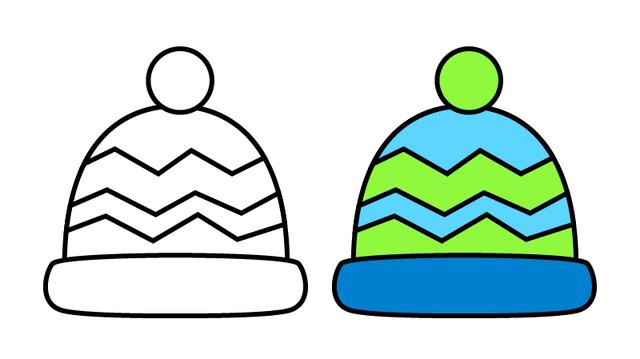 帽子简笔画图片