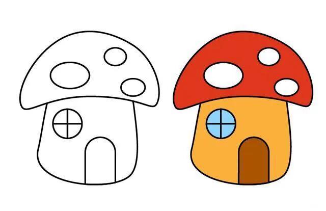 房子简笔画图片