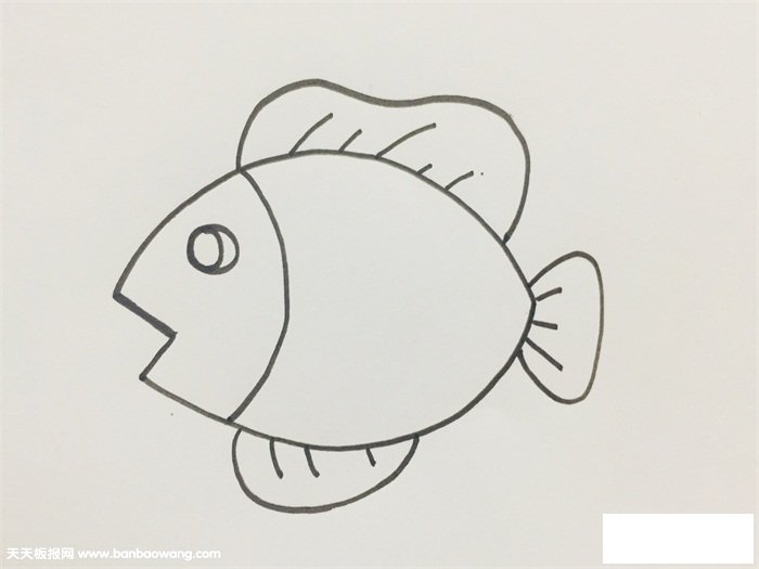 鱼鳞怎么画