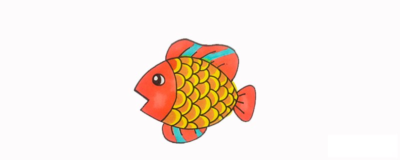 鱼鳞怎么画