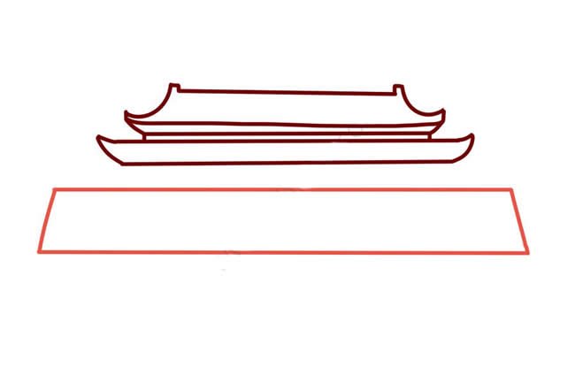 天安门简笔画