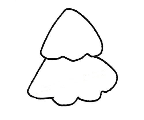 松树简笔画图片