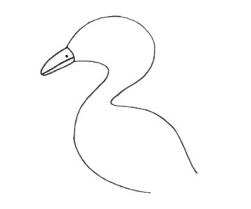 鸳鸯简笔画图片