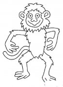 儿童猴子简笔画图片大全