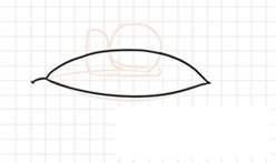 蜗牛简笔画怎么画