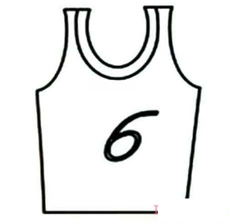 幼儿简笔画服背心怎么画简单好看