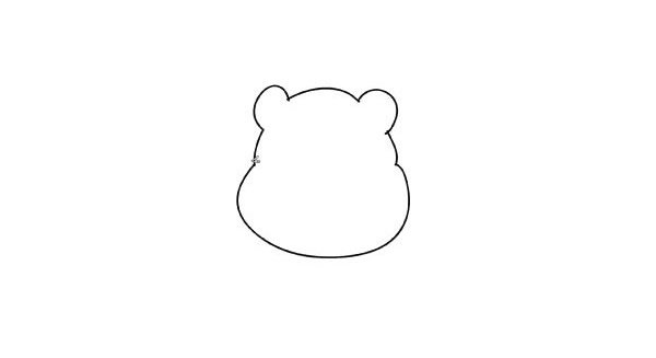 可爱的河马简笔画画法