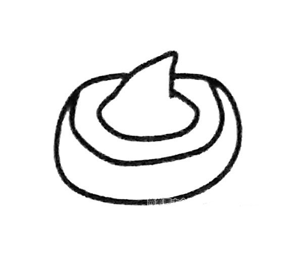 马蹄简笔画步骤图解