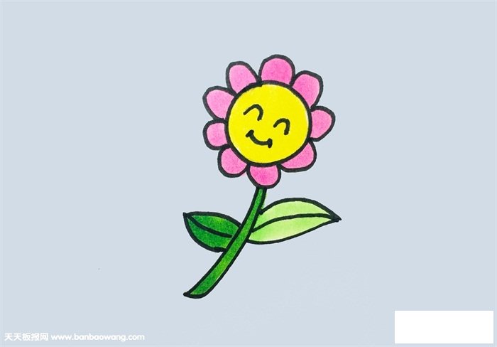 小花怎么画简单好看