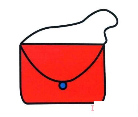 幼儿单肩包简笔画怎么画简单易学