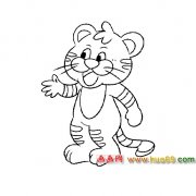 老虎│动物简笔画1