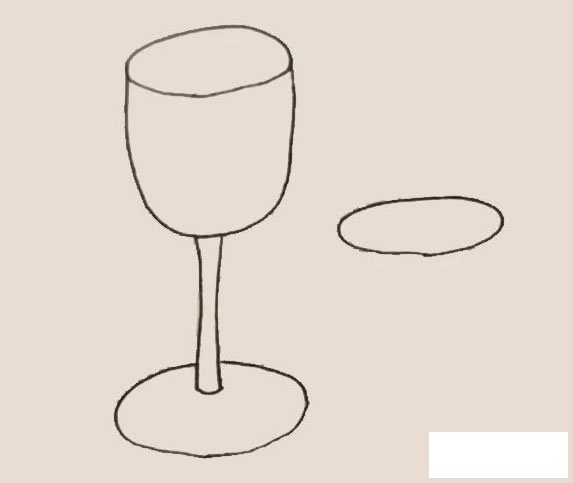 酒杯简笔画