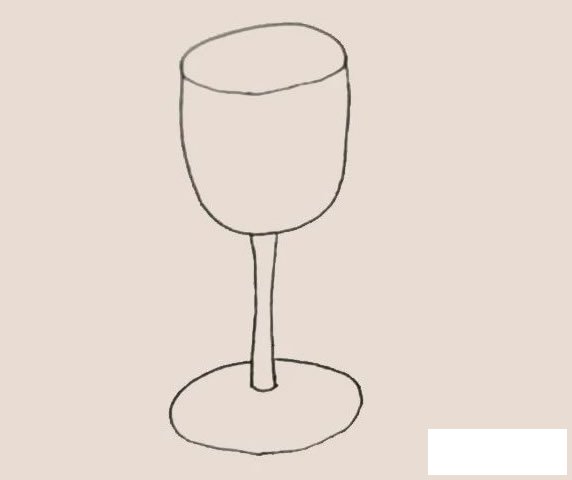 酒杯简笔画