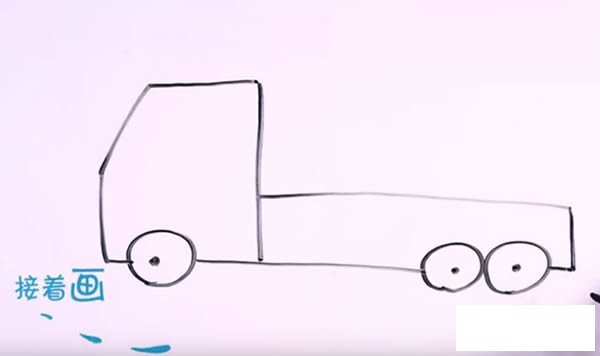 吊车怎么画简笔画图片