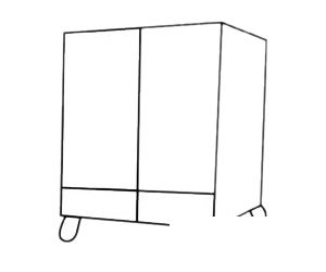 柜简笔画图片