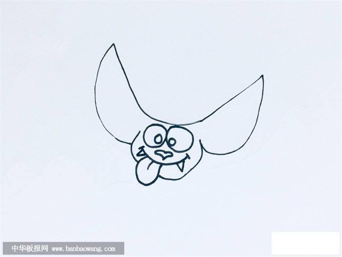 蝙蝠怎么画简笔画