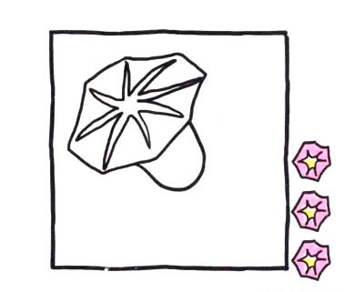 喇叭花简笔画图片大全