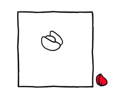 四步画出玫瑰花简笔画图片