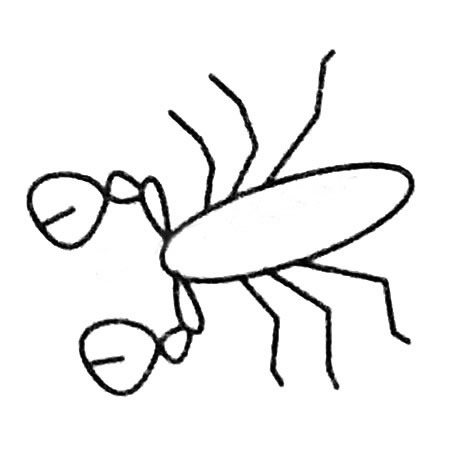 蝎子简笔画图片