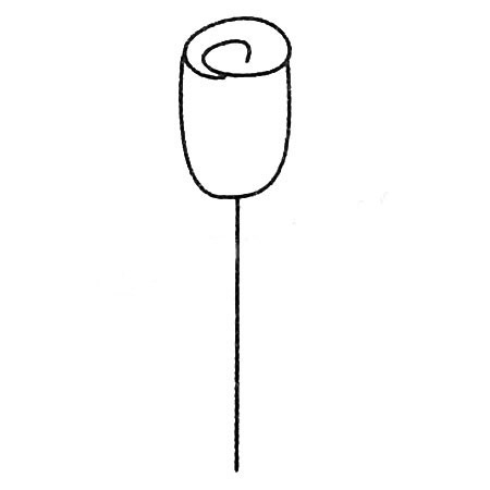 玫瑰花简笔画大全及画法步骤