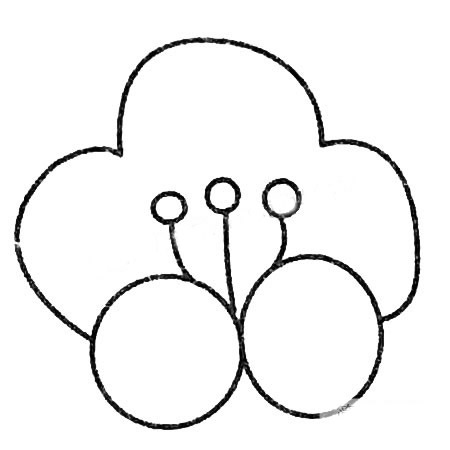 梅花花朵简笔画图片大全