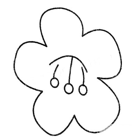 梅花花朵简笔画图片大全