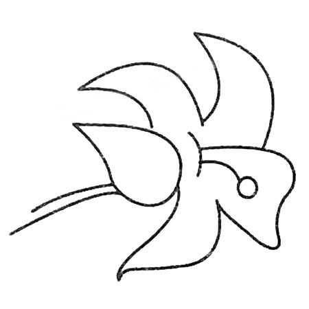 百合花简笔画大全及画法步骤