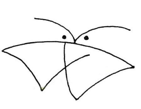 蝴蝶简笔画图片