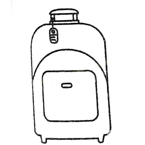 箱包简笔画大全及画法步骤