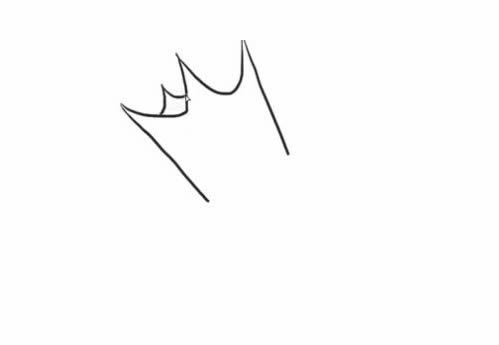 公主简笔画步骤图