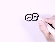 河豚鱼简笔画步骤图解