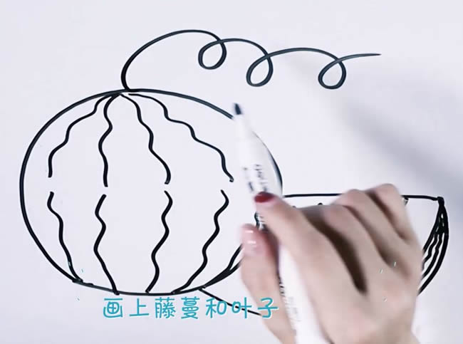 西瓜简笔画