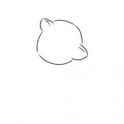 爱偷吃的老鼠简笔画步骤图解