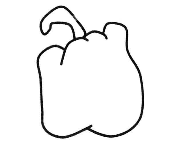 青椒简笔画图片大全