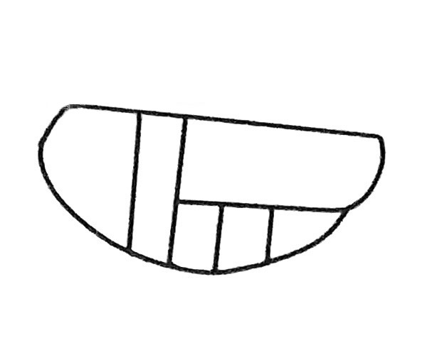 儿童学画蚱蜢简笔画步骤3