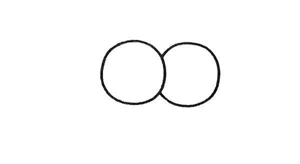 蚊子简笔画步骤2