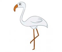 三款仙鹤简笔画图片