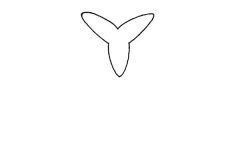 百合花简笔画步骤图教程