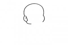 可爱的小猴子简笔画步骤图片