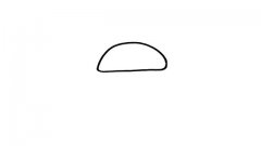 汉堡薯条可乐简笔画