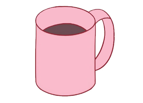 咖啡简笔画图片大全作品四