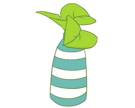 绿萝简笔画图片大全作品二