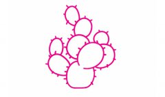 仙人球简笔画的画法及图片大全