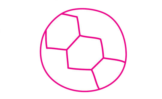 足球简笔画图片